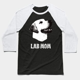 Golden Lab Mom Golden Labrador Design Baseball T-Shirt